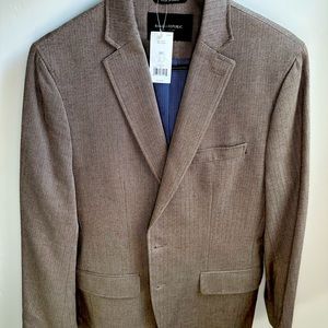 Banana Republic Tailored Fit Tan Jacket/Sport-coat
